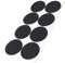 Adsamm® / 8 x Selbstklebende Filzgleiter/Schwarz/ø 50 mm/Rund/Möbelgleiter aus Filz mit 3.5 mm Stärke/Möbel- und Bodengleiter