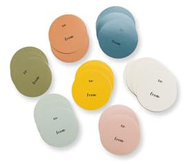 Sisterly Market to from Gift Tag Stickers (Multicolored)