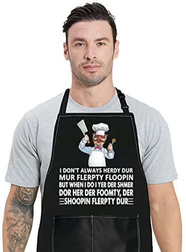 BWWKTOP Unisex Aprons aprons