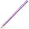 Faber-Castell 111663 - Box mit 12 Graphitstiften, Jumbo Sparkle Metallic, Violett