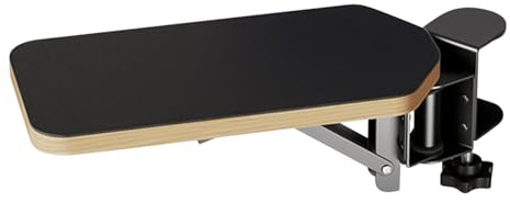 Genérico Skrivbordsarmstöd - 90 graders vikbart handledsstöd med roterande arm | handledsstöd i trä | armstöd för skrivbord, skrivning, kompu