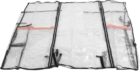 Fabater Cubierta Universal Transparente para Montacargas, para Todo Tipo de Clima, Agua, Sol, Polvo, Impermeable, PVC, Adecuada para la Mayoría de Montacargas Estándar para Uso en Exteriores e