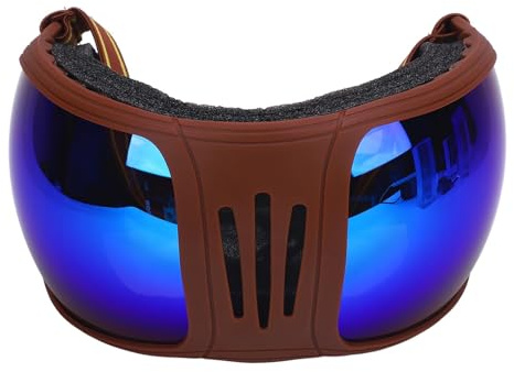 Denash Gafas Deportivas para Caballos con Correas Ajustables para Montar, Excelentes Gafas de Sol para Caballos a Prueba de Sol, Resistentes Al Viento, Ideales para Actividades Al Aire, Plástico y