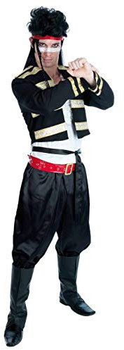Fun Shack 80s Popstar Costume for Men - Retro 80s Fancy Dress Outfit Perfect for Adult Halloween Costume Party Attire, X-Large