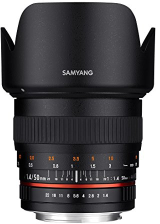 Samyang SY50M 50mm F1.4 Standard Fixed Prime Lens, Nikon F
