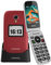 Mobitel 8010 Senior Mobile Phone Big Button Flip Phone for Elderly 4G SIM Free Unlocked Phone SOS Emergency Button 1400mAh Long Standby | Loud Speaker Easy to Use USB Type C Charging Dock (Red)