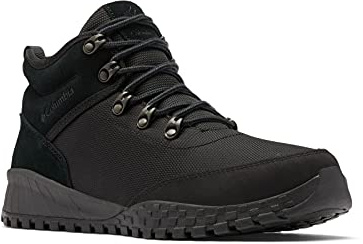 Columbia Fairbanks Mid, Scarpe da Trekking Alte Uomo, Black/Shark 2024 , 41.5 EU