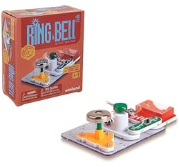 Miniland Kit Electronica, Juego Stem para Construir un Timbre Eléctrico Real, Descubrir Circuitos y Estimular la Curiosidad Científica, Desde los 8 Años | Electrofun: Ring a Bell