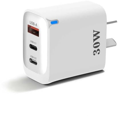 Chargeur de Voyage Australien Plug,Adaptateur Prise Australie,AU Chargeur de Prise de Voyage,1 USB-A et 2 Charge Rapide USB-C, Chargeur Rapide 30W, pour Australie, Birmanie, Chine, Argentine, Fidji