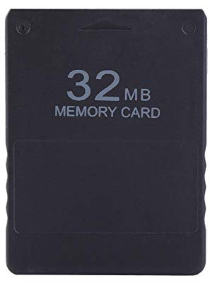 Memory Card for PS2, 8M-256M Game Memory Card High Speed for Sony PlayStation 2 PS2. Games Accessories for saving Games and Informations(32M)