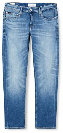 Calvin Klein Uomo Jeans Slim Fit, Blu (Denim Medium), 34W/30L