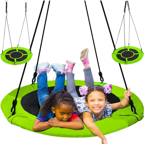 MT MALATEC Nest swing plate swing for children and adults multi-child swing 23514, size: 120 cm
