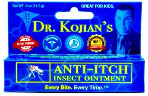 Bug Bite Relief Ointment | Fast-Acting Anti-Itch Cream | Doctor-Formulated Insect Bite Treatment | Reduces Swelling & Itch in Minutes | 0.5oz