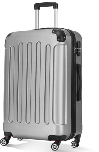 Maleta Grande 66x46.5x27.5 ABS, Maleta de Viaje para Hombre y Mujer, Juegos de Maletas Medianas con Ruedas, Maletas American Tourister Style