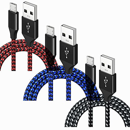 USB-Ladekabel für PS4-Controller, funktioniert für Sony PlayStation 4 / PS4 Slim / PS4 Pro/Xbox One/One S/One X Controller (3 m)