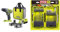 Ryobi - Perceuse-visseuse à percussion 18V ONE+ avec 1 batterie Lithium+ 2,0 Ah & 1 batterie & Coffret Empilable 32 Accessoires Mixtes Perçage - Vissage - Boulonnage + 1 Porte-embout PH