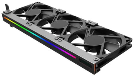 EXCEART Ventilateur De Refroidissement Pour Carte Graphique Ventilateur Silencieux Pour Vidéo De Carte Graphique Haute Vitesse Abs Noir