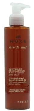 Nuxe rêve de miel gel limpiador desmaquillante 200ml