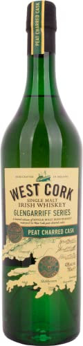 WEST CORK - Glengarriff Series Peat Charred Cask - Single Malt Whisky - 43% Alcool - Origine : Irlande - Bouteille 70 cl