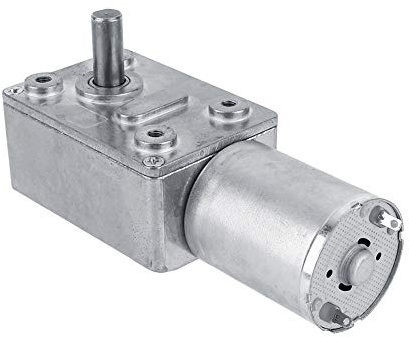 DC 12V Högt Vridmoment Reversibel Reduktion Elektrisk Motor Högt Vridmoment Snäckväxelmotor Växellåda Snäckväxel Motor Reduktionsmotor(5 tr/min)