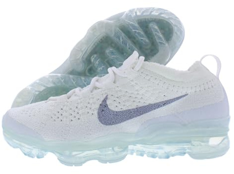 Nike Femme Air Vapormax 2023 Flyknit Road-Running-Shoes, White Sky Grey Platinum Tint, 37.5 EU
