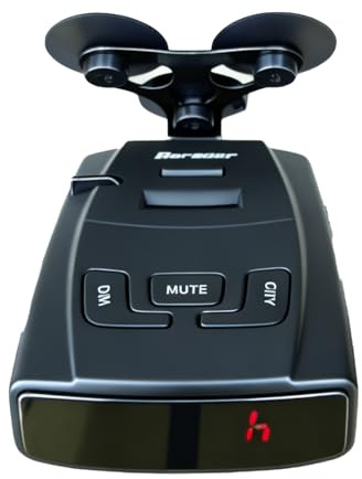 Radardetektor X/K/Ka banddetektion med stad/motorvägsläge laseröga-detektion laserdetektorer för bilar KARADAR S360