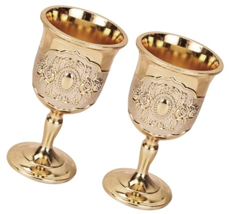 VALICLUD 2pièces Lot De Verres à Vin Raffiné Verre à Vin Style Rétro Coupé à à Mousseux