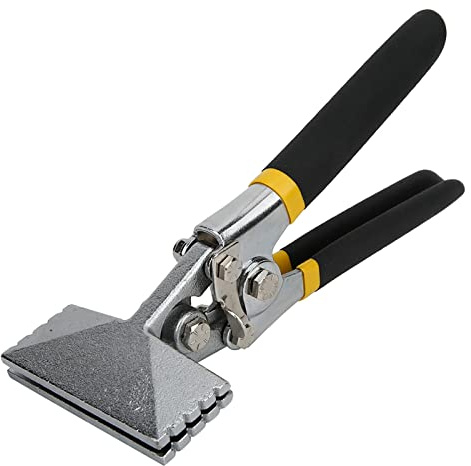 Pinze per piegare la lamiera, pinza per piegare la lamiera Aggraffatrici manuali Strumenti per piegare la lamiera/Piegatrice a ganascia dritta per appiattire, piegare, aggraffare (Dritta)