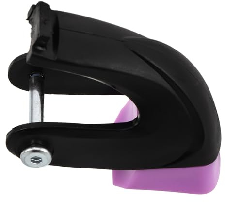Healeved Butée de Frein pour Patins à roulettes Plaquettes de Frein Arrière Robustes Noir et Violet Compatibles Rollers en Ligne Antidérapant pour Usage Intérieur et Extérieur