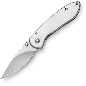 Buck Messer Mini-Einhandmesser College Ganzstahl Länge geöffnet: 12.2 cm, 285307