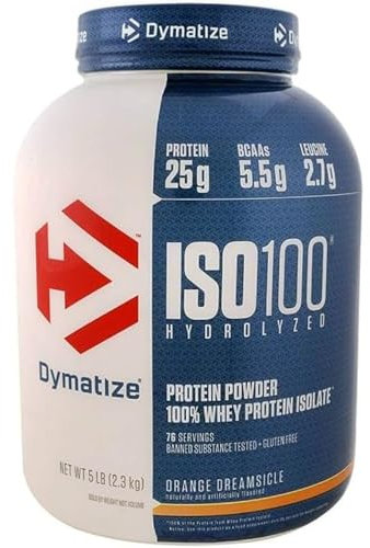 Dymatize Nutrition Dyma ISO100 Orange Dreamsicle - 5 lb, 2300 g