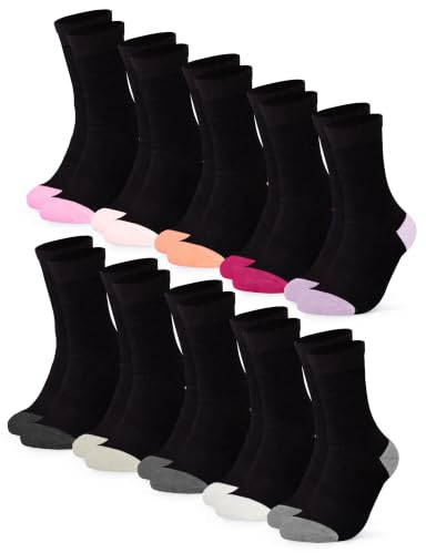 LOT de 10 CHAUSSETTE pour FEMME en COTON (modèle: Gertrud)