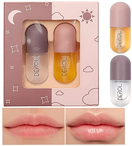 Lip Plumper - Natürlicher Lip Plumper Enhancer und Lip Care Serum, Derol Lip Plumper