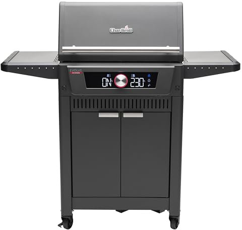 Char-Broil Evolve - Barbacoa de gas, parrilla de gas inteligente de 90 °C a 370 °C, control de aplicación, función de limpieza