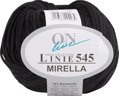 ONline Wolle Mirella Linie 545 Strickwolle 50g 120m Nadelstärke 4,5 bis 5,5 für Pullover Größe 38 650g Farbe 06
