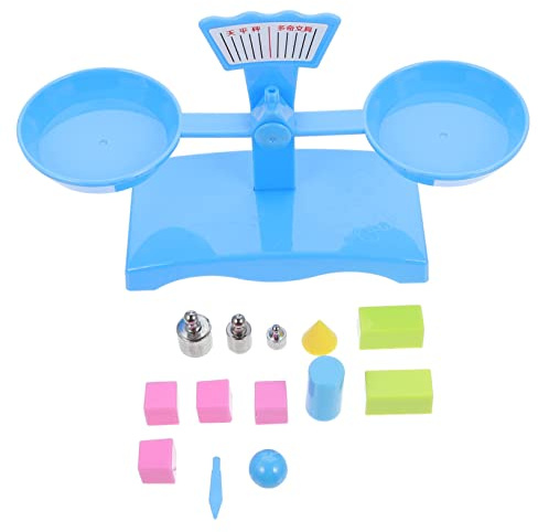 Milisten Balance Scale for Children 17 Inch Math Weighing Scale Toy for Kids Learning Stem Education Science Experiment Kit