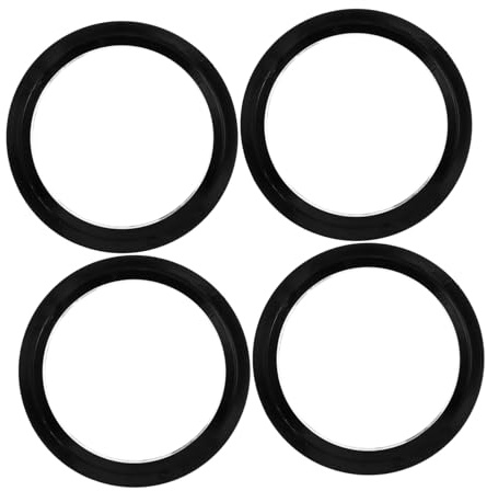 Cabilock 4 Piezas Anillos Centradores para Ruedas de Coche Plástico Anillos Centrados Adaptadores Cubo para Estable Vehículo