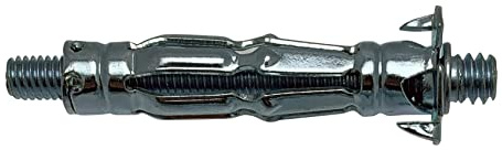 fischer - Metalldübel für Gipskarton HM-PV 6 x 37 mit vormontiertem Schraubbolzen/Box mit 50 Stück