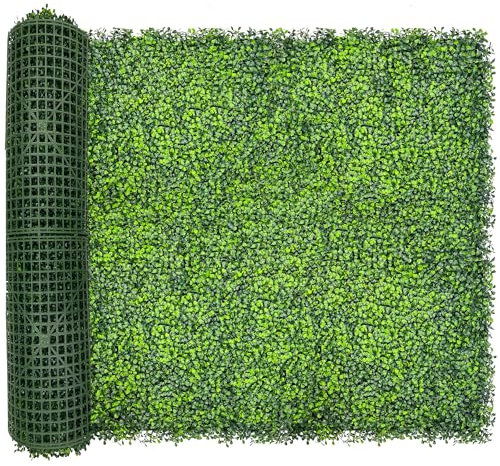DOPGIB 128x 48 (43 SQFT), Artificial Green Ivy Privacy Fence Screen