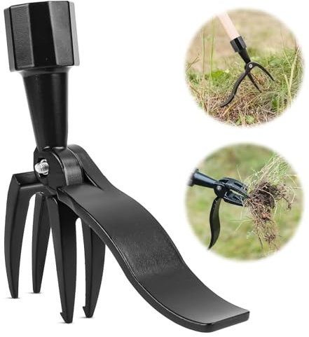 Jognee Estrattore di Erbacce Staccabile,Estirpatore Erbacce da Giardino, sarchiatore per Erbacce,Togli Erbacce da Giardino,Sarchiatore Manuale,Attrezzi Giardinaggio zappetta da Giardino