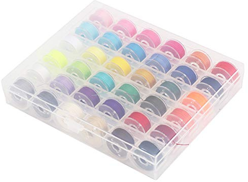 Kit da Cucito, Filo per Cucire con Bobine di Plastica per Macchine da Cucire Strumenti per Cucire Fili per Cucire Colorati Cordoncino per Cucire a Mano per Lavori Manuali