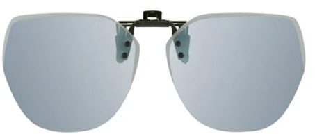 AOOLIA Clip Lunettes de Soleil Polarisées, Protection UV400 Accessoire aux Lunettes de Vue Optique pour Conduire, Voyage, Pêche, Sport