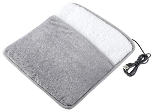 Chauffe-pieds à chauffage rapide | Couverture souple de chauffage rapide – Coussin thermique pour pieds – Pour chambre, repos intérieur, bureau, relaxation quotidienne, hiver, maison bien