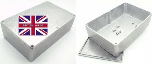 ALUMINIUM DIECAST ELECTRONICS PROJECT BOX ENCLOSURE 188 X 120 X 57MM