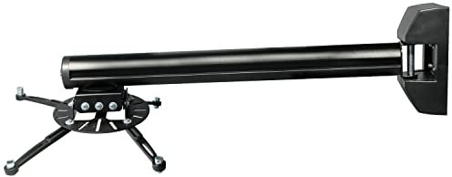 myWall Wandhalter für Beamer - H16-10SL, Universell kompatibel, Beamer Wandhalterung, Einstellbarer Wandabstand, Drehbar und Neigbar, Für Heimkino und Präsentationen