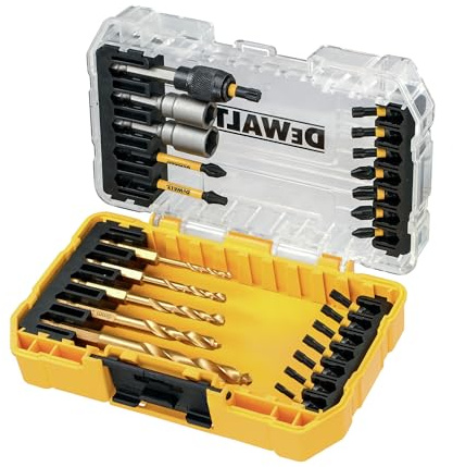 DEWALT Bohrer-Bit-Set 25-tlg. schlagf. HSS-G