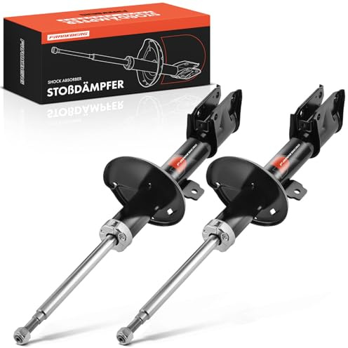 Frankberg 2x Amortisseur à gaz Avant Gauche Droite 597mm Pression de gaz Compatible avec Duster HM Duster HS Duster Camionnette Remplacer# 8200813791,338737