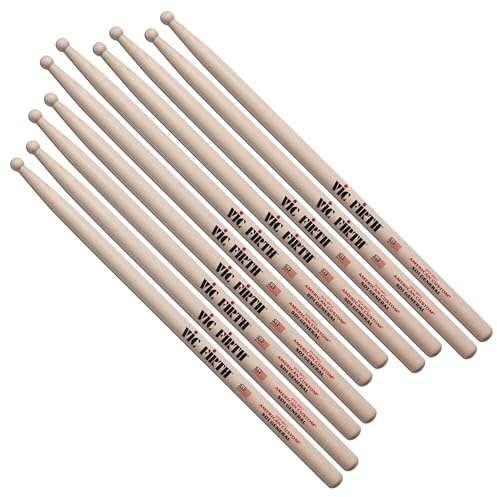 Vic Firth American Custom SD1 General Drumsticks - Pack of 6 Pairs, VIC-6XSD1