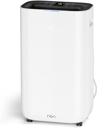 4500 Sq.Ft Dehumidifier for Basement and Large Rooms Max 80 Pint/Day Dehumidifiers with Drain Hose Smart Humidity Control 1.71Gallon Water Tank 24h Timer for Home, Bedroom, RV, Bathroom,