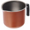 Moneta Zecchino, Cazo para Leche con Boquilla, Aluminio antiadherente, Cobre, 10 cm